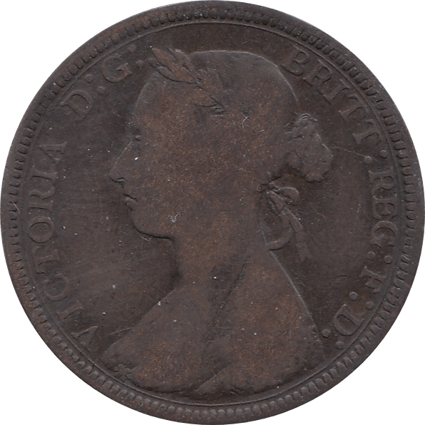 1893 HALFPENNY ( NF ) - Fourpence - Cambridgeshire Coins