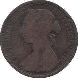 1893 HALFPENNY ( NF ) - Fourpence - Cambridgeshire Coins