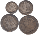 1893 MAUNDY SET - Maundy Set - Cambridgeshire Coins