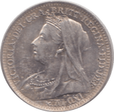 1893 MAUNDY THREEPENCE ( EF ) - Maundy Coins - Cambridgeshire Coins