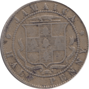 1894 JAMAICA HALF PENNY - WORLD COINS - Cambridgeshire Coins