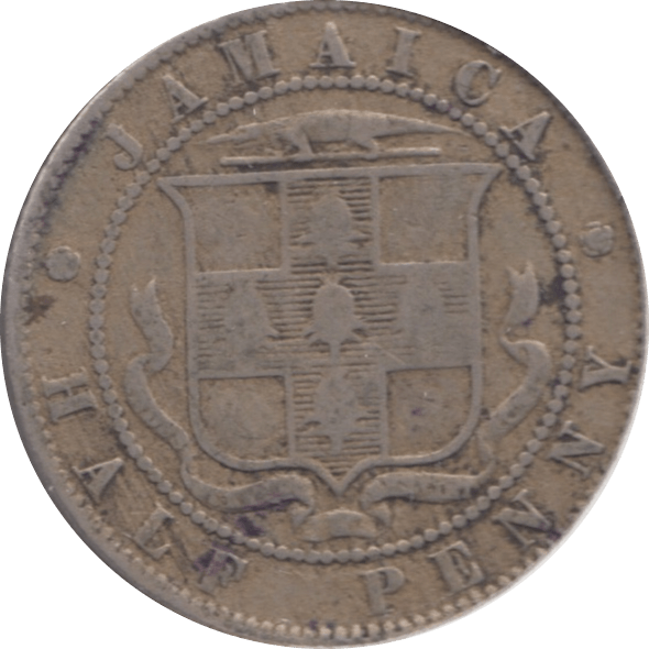 1894 JAMAICA HALF PENNY - WORLD COINS - Cambridgeshire Coins