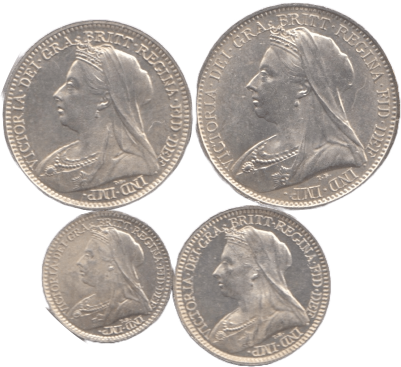 1894 MAUNDY SET VICTORIA - Maundy Set - Cambridgeshire Coins