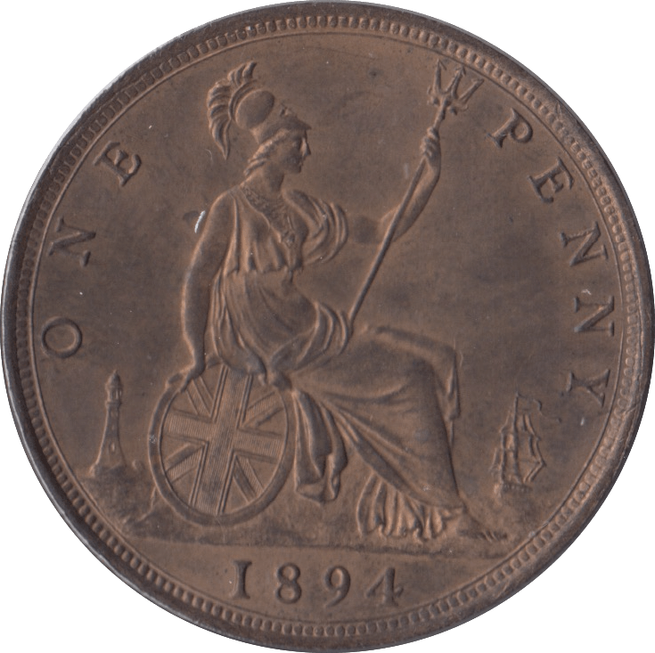 1894 PENNY ( UNC ) - Penny - Cambridgeshire Coins