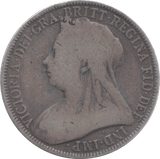 1895 FLORIN ( FINE ) 2 - Florin - Cambridgeshire Coins