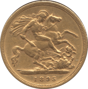 1895 GOLD HALF SOVEREIGN - Half Sovereign - Cambridgeshire Coins