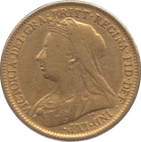 1895 GOLD HALF SOVEREIGN - Half Sovereign - Cambridgeshire Coins