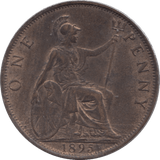 1895 PENNY 2 ( AUNC ) 4 - Penny - Cambridgeshire Coins
