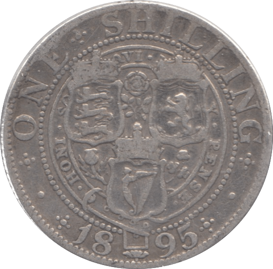 1895 SHILLING ( GF ) - Shilling - Cambridgeshire Coins