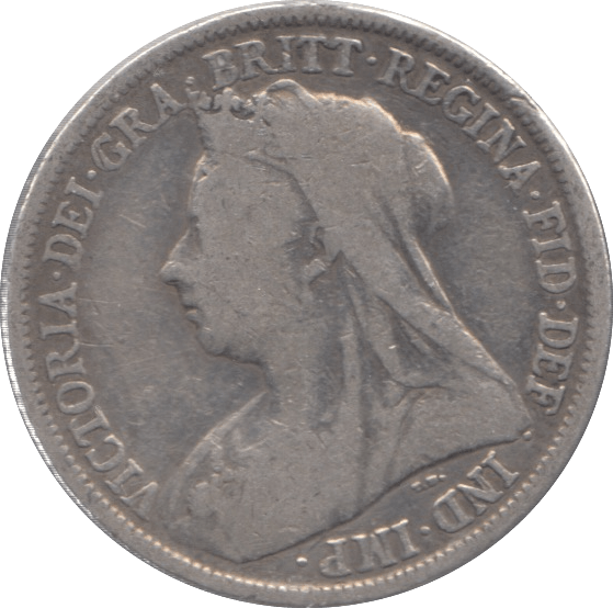 1895 SHILLING ( GF ) - Shilling - Cambridgeshire Coins