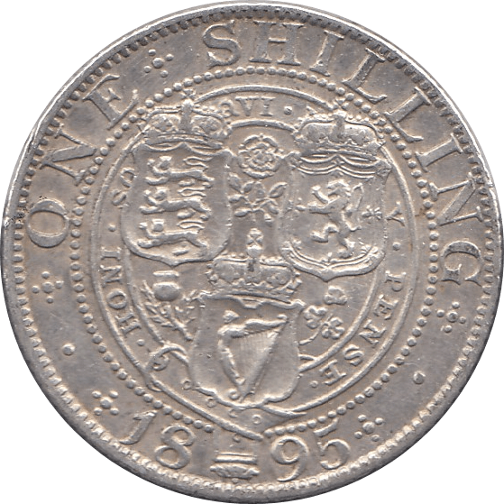 1895 SHILLING ( GVF ) 1 - Shilling - Cambridgeshire Coins