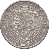 1895 SHILLING ( GVF ) 1 - Shilling - Cambridgeshire Coins