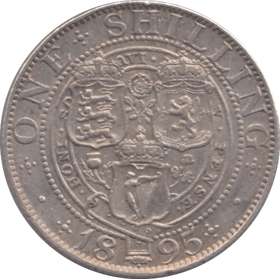 1895 SHILLING ( GVF ) - Shilling - Cambridgeshire Coins