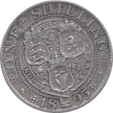 1895 SHILLING ( VF ) - Shilling - Cambridgeshire Coins