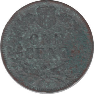 1895 USA ONE CENT - WORLD COINS - Cambridgeshire Coins