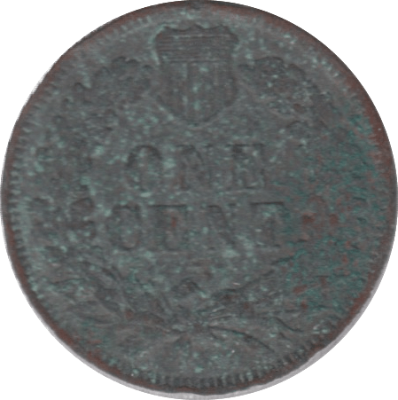 1895 USA ONE CENT - WORLD COINS - Cambridgeshire Coins