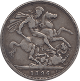 1896 CROWN ( GF ) 3 - Crown - Cambridgeshire Coins