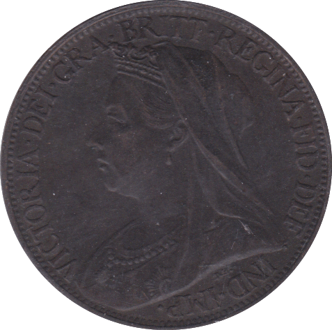 1896 FARTHING ( EF ) B - Farthing - Cambridgeshire Coins