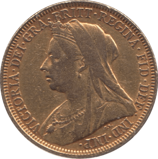 1896 GOLD SOVEREIGN ( GVF ) - Sovereign - Cambridgeshire Coins