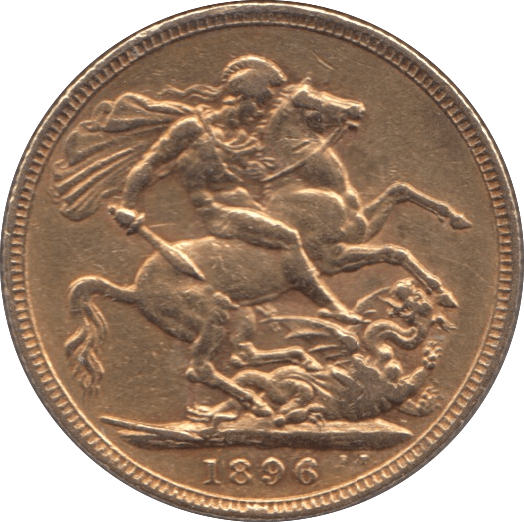 1896 GOLD SOVEREIGN ( GVF ) - Sovereign - Cambridgeshire Coins