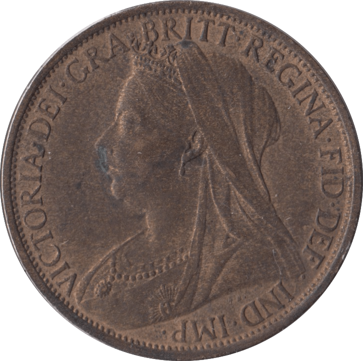 1896 PENNY ( AUNC ) - Penny - Cambridgeshire Coins