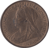 1896 PENNY ( AUNC ) - Penny - Cambridgeshire Coins