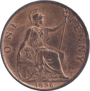 1896 PENNY ( BU ) - Penny - Cambridgeshire Coins