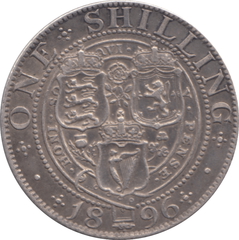 1896 SHILLING ( EF ) 5 - Shilling - Cambridgeshire Coins