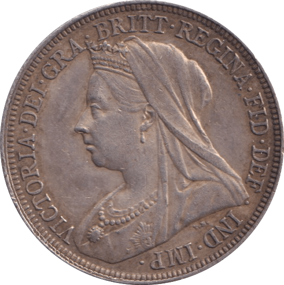 1896 SHILLING ( EF ) - Shilling - Cambridgeshire Coins