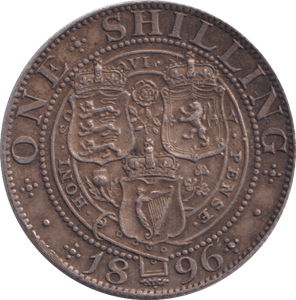 1896 SHILLING ( EF ) - Shilling - Cambridgeshire Coins