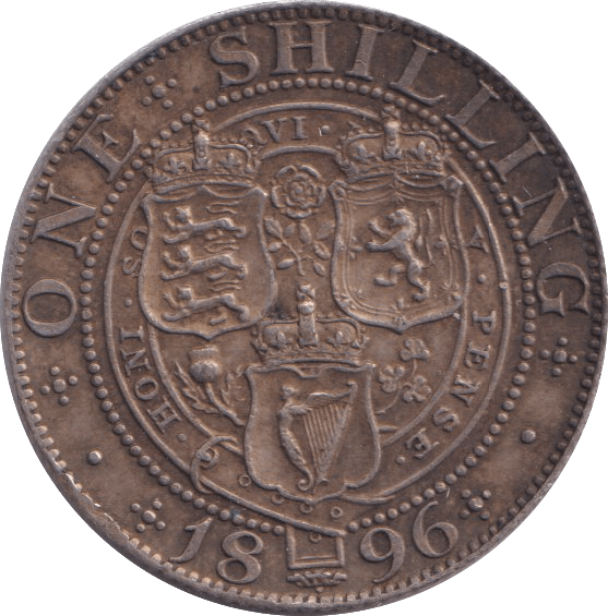 1896 SHILLING ( EF ) - Shilling - Cambridgeshire Coins