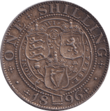 1896 SHILLING ( EF ) - Shilling - Cambridgeshire Coins