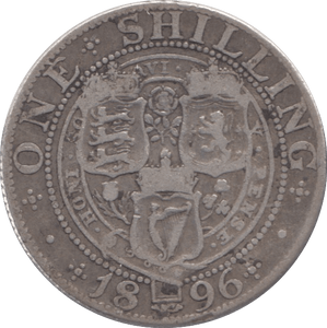 1896 SHILLING ( GF ) - Shilling - Cambridgeshire Coins