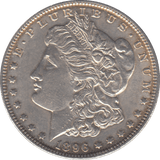 1896 USA SILVER MORGAN DOLLAR PHILADELPHIA MINT - SILVER WORLD COINS - Cambridgeshire Coins