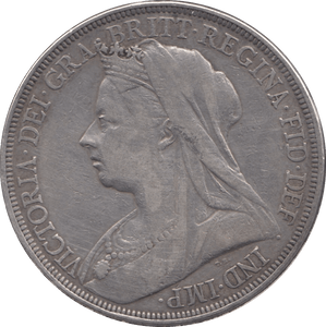 1897 CROWN ( VF ) LXI - Crown - Cambridgeshire Coins