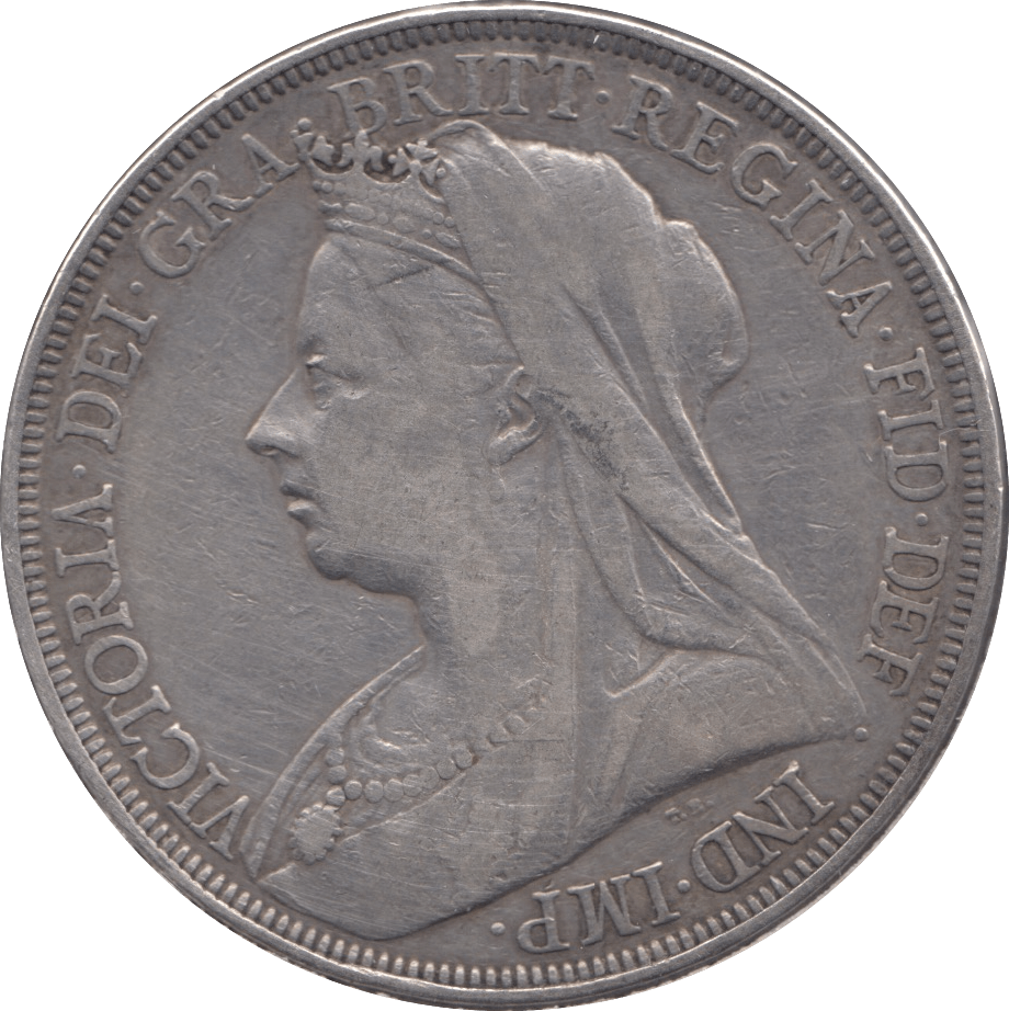 1897 CROWN ( VF ) LXI - Crown - Cambridgeshire Coins