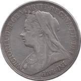 1897 CROWN ( VF ) LXI - Crown - Cambridgeshire Coins