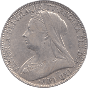 1897 FLORIN ( EF ) 6 - Florin - Cambridgeshire Coins