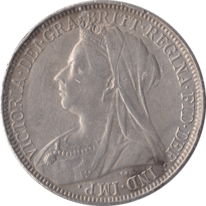 1897 FLORIN ( EF ) - FLORIN - Cambridgeshire Coins