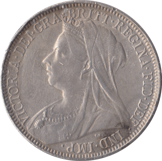 1897 FLORIN ( EF ) - FLORIN - Cambridgeshire Coins