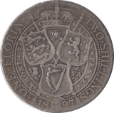 1897 FLORIN ( FINE ) - FLORIN - Cambridgeshire Coins