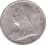 1897 HALFCROWN ( AUNC ) A - Halfcrown - Cambridgeshire Coins