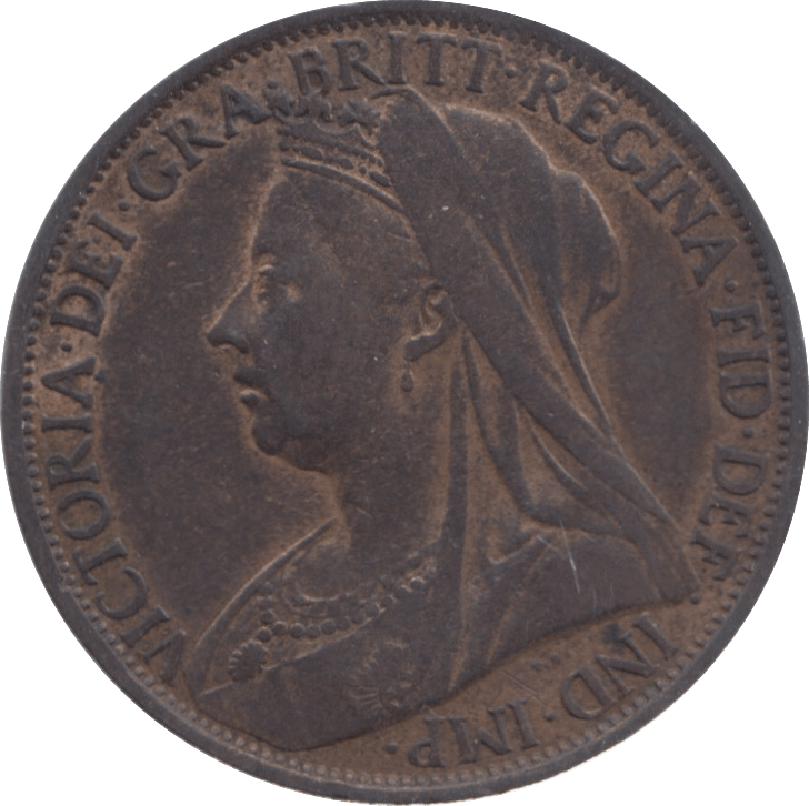 1897 PENNY ( GVF ) 2 - Penny - Cambridgeshire Coins