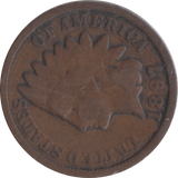 1897 USA ONE CENT - WORLD COINS - Cambridgeshire Coins