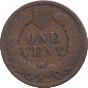 1897 USA ONE CENT - WORLD COINS - Cambridgeshire Coins