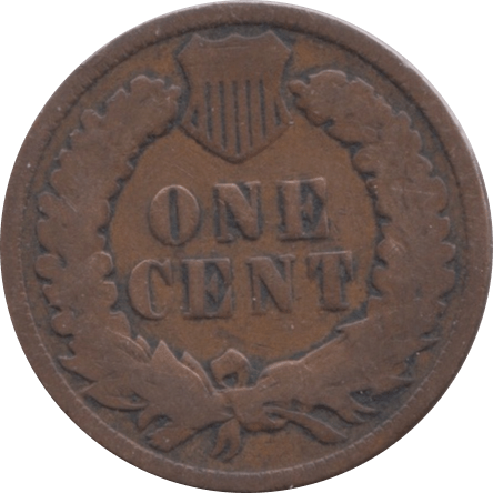 1897 USA ONE CENT - WORLD COINS - Cambridgeshire Coins