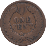 1897 USA ONE CENT - WORLD COINS - Cambridgeshire Coins