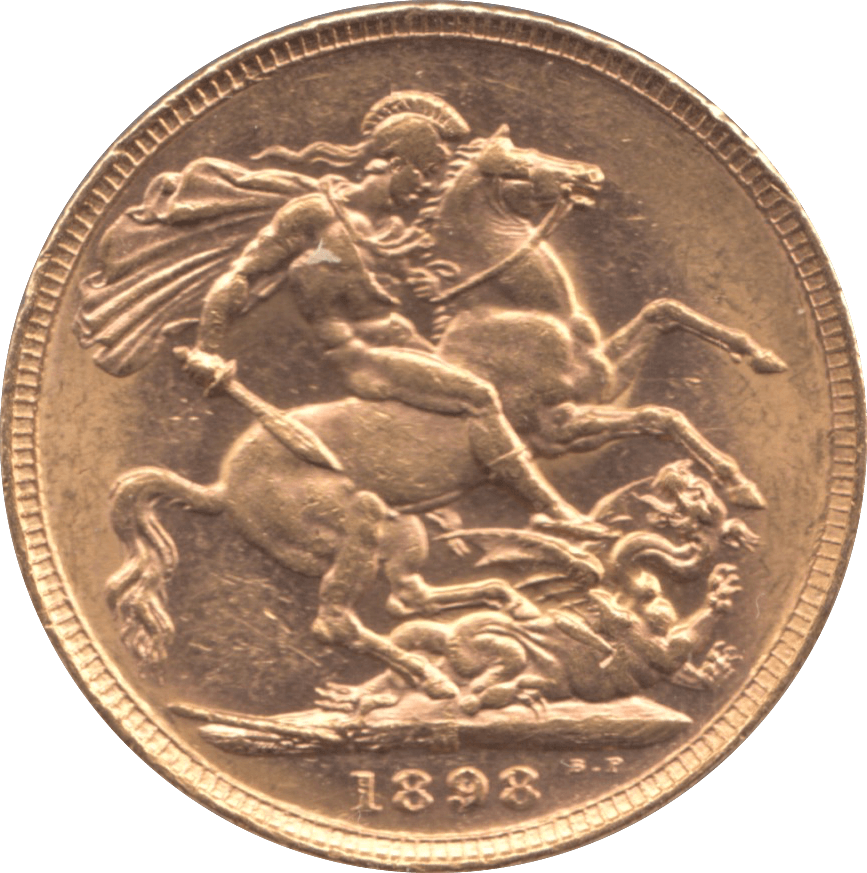 1898 GOLD SOVEREIGN ( AUNC ) MELBOURNE MINT - Sovereign - Cambridgeshire Coins