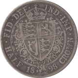 1898 HALFCROWN ( GF ) - HALFCROWN - Cambridgeshire Coins