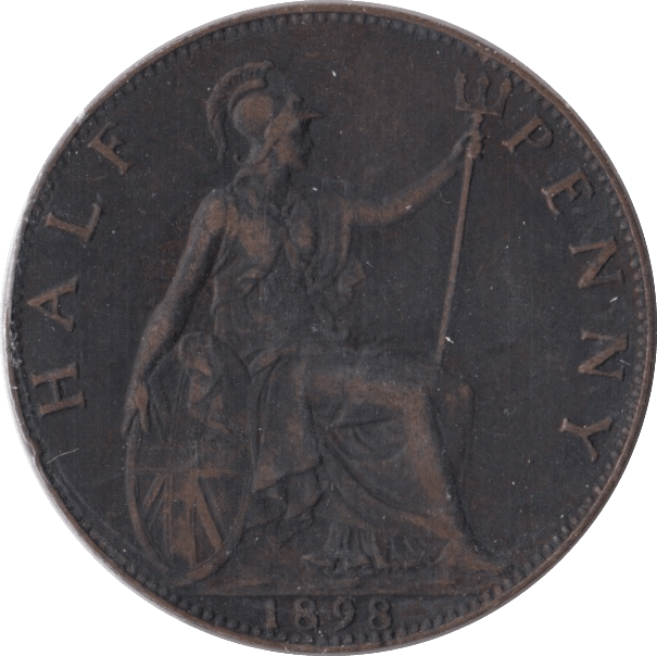 1898 HALFPENNY ( GF ) Halfpenny Cambridgeshire Coins – Cambridgeshire Coins